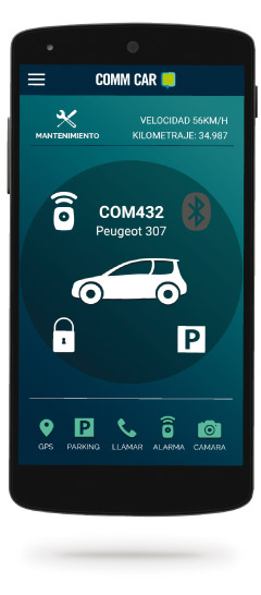 Aplicación Comm Car
